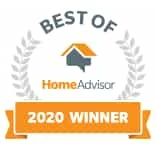 Best of 2020 Home Advisor logo.