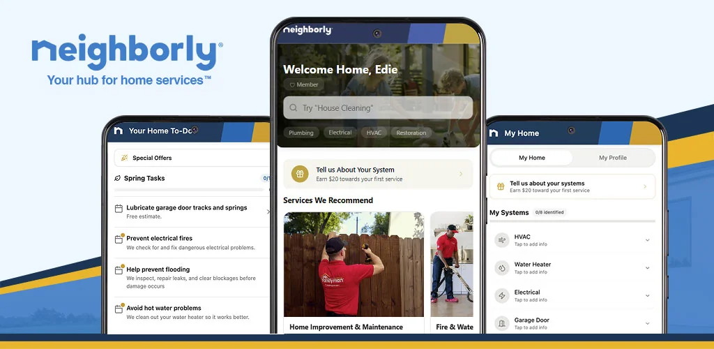 Image of the Neighborly App.